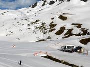 Béarnais - 4er Sesselbahn fix geklemmt