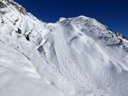 Blick auf die Valfagehrabfahrt Nr. 100