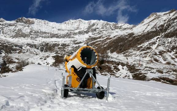 Schneesicherheit Passeiertal – Schneesicherheit Pfelders (Moos in Passeier)