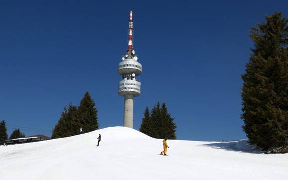 Höchste Talstation in der Oblast Smoljan – Skigebiet Pamporovo