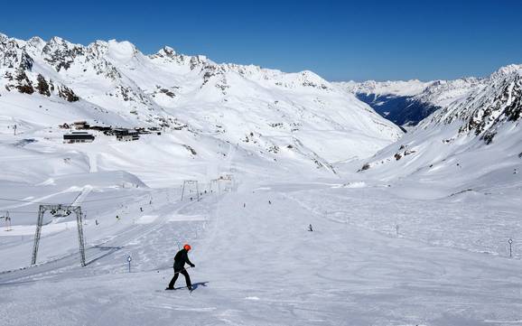 Skigebiete für Anfänger im Kaunertal – Anfänger Kaunertaler Gletscher