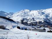 Les Menuires mit Blick zum Pointe de la Masse