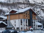 Hotel Dufour in Gressoney-la-Trinité – es liegt direkt an der Talstation der Sesselbahn Punta Jolanda