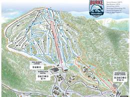 Skigebiet bei East Burke
