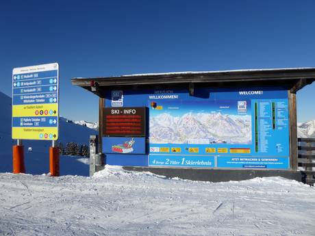 Ferienregion Alpbachtal: Orientierung in Skigebieten – Orientierung Ski Juwel Alpbachtal Wildschönau