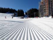 Präparierte Piste im Skigebiet Jahorina