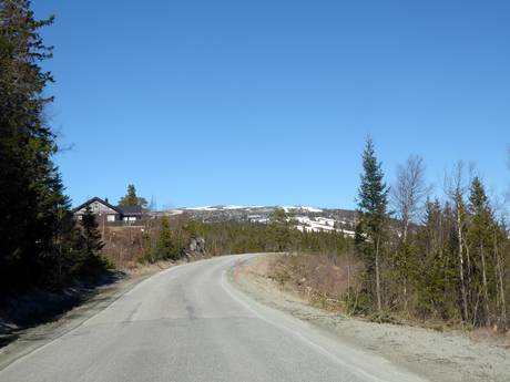 Buskerud: Anfahrt in Skigebiete und Parken an Skigebieten – Anfahrt, Parken Norefjell