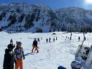 Leichte Piste am Flühen in Lech
