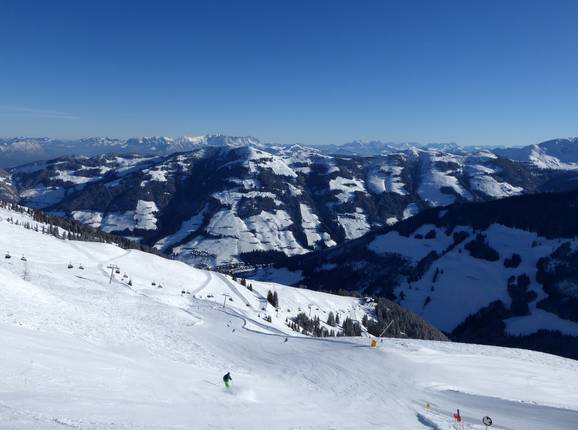 Piste an der Hornbahn 2000