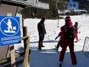 Aufmerksames Personal