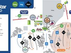 Pistenplan Snowstar