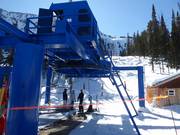 Lone Tree - 4er Sesselbahn fix geklemmt