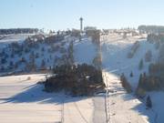 Nachmittags verbuckeln auch die Hänge am Köhlerhagen