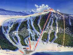 Pistenplan Meadowlark Ski Lodge