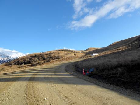 Otago: Anfahrt in Skigebiete und Parken an Skigebieten – Anfahrt, Parken Cardrona