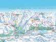 Pistenplan vom Skigebiet Diavolezza/Lagalb