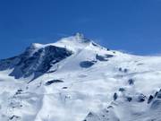 Blick vom Tuxerjoch auf das Gletscherskigebiet