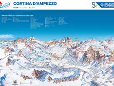 Pistenplan Cortina d'Ampezzo