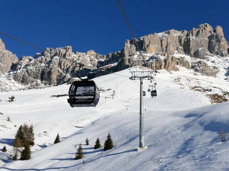 Val di Fassa (Fassatal): beste Skilifte – Lifte/Bahnen Carezza