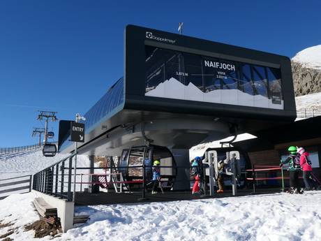 Sarntaler Alpen: beste Skilifte – Lifte/Seilbahnen Meran 2000
