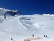 Mittelschwere Abfahrt Tuxerferner