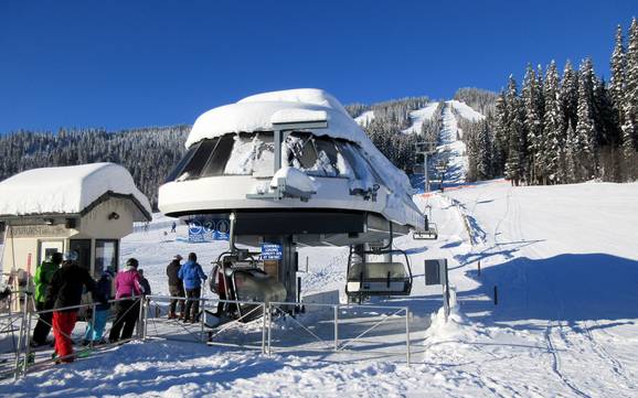 Thompson-Nicola: beste Skilifte – Lifte/Seilbahnen Sun Peaks