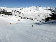 Pisten von Baqueira in Richtung Beret