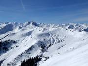 Blick vom Steinbergkogel zum Pengelstein