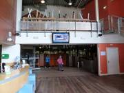 Eingangsbereich der Skihalle