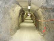 Skitunnel am Pic Blanc