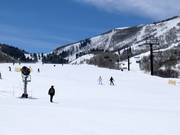 Leichte Piste an der Sesselbahn First Time Express