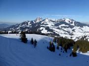 Blick vom Sudelfeld bis zum Wendelstein