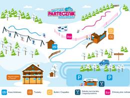 Pistenplan Partecznik – Wisła