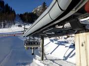 Sandling-Jet - 6er Hochgeschwindigkeits-Sesselbahn (kuppelbar) mit Abdeckhauben