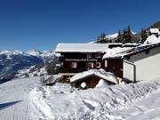 Der Panoramagasthof Kristberg mitten im Skigebiet