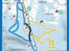 Pistenplan Hörnle – Bad Kohlgrub