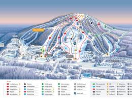 Pistenplan Kåbdalis