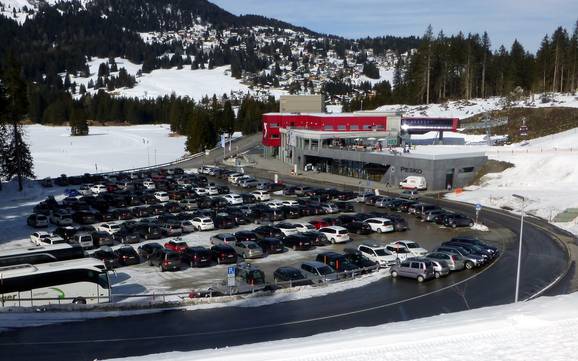 Lenzerheide: Anfahrt in Skigebiete und Parken an Skigebieten – Anfahrt, Parken Arosa Lenzerheide