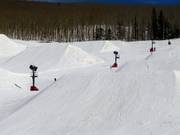 Beschneiung der Terrain Parks