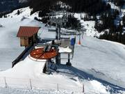 Rigibahn - 4er Sesselbahn fix geklemmt