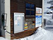 Pistenplan und Freeride-Checkpoint Stafel