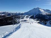 Blick vom Weißhorn zum Schwarzhorn