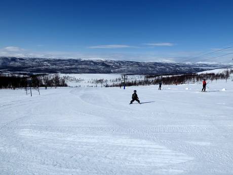 Skigebiete für Anfänger in der Provinz Västerbotten (Västerbottens län) – Anfänger Hemavan