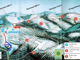 Pistenplan Hohe Bracht – Lennestadt