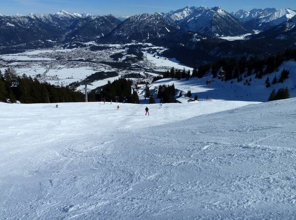 Mittelschwere Piste 1