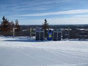 Mülltrennung im Skigebiet Kläppen