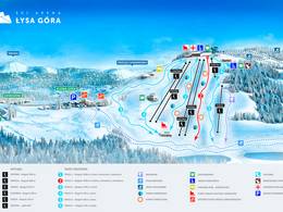 Skigebiet Łysa Góra – Dziwiszów