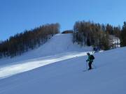 Blick auf die Schwarzeck Rennstrecke