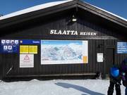 Pistenplan an der Talstation