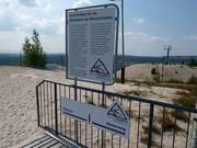 Informationstafel an der Bergstation